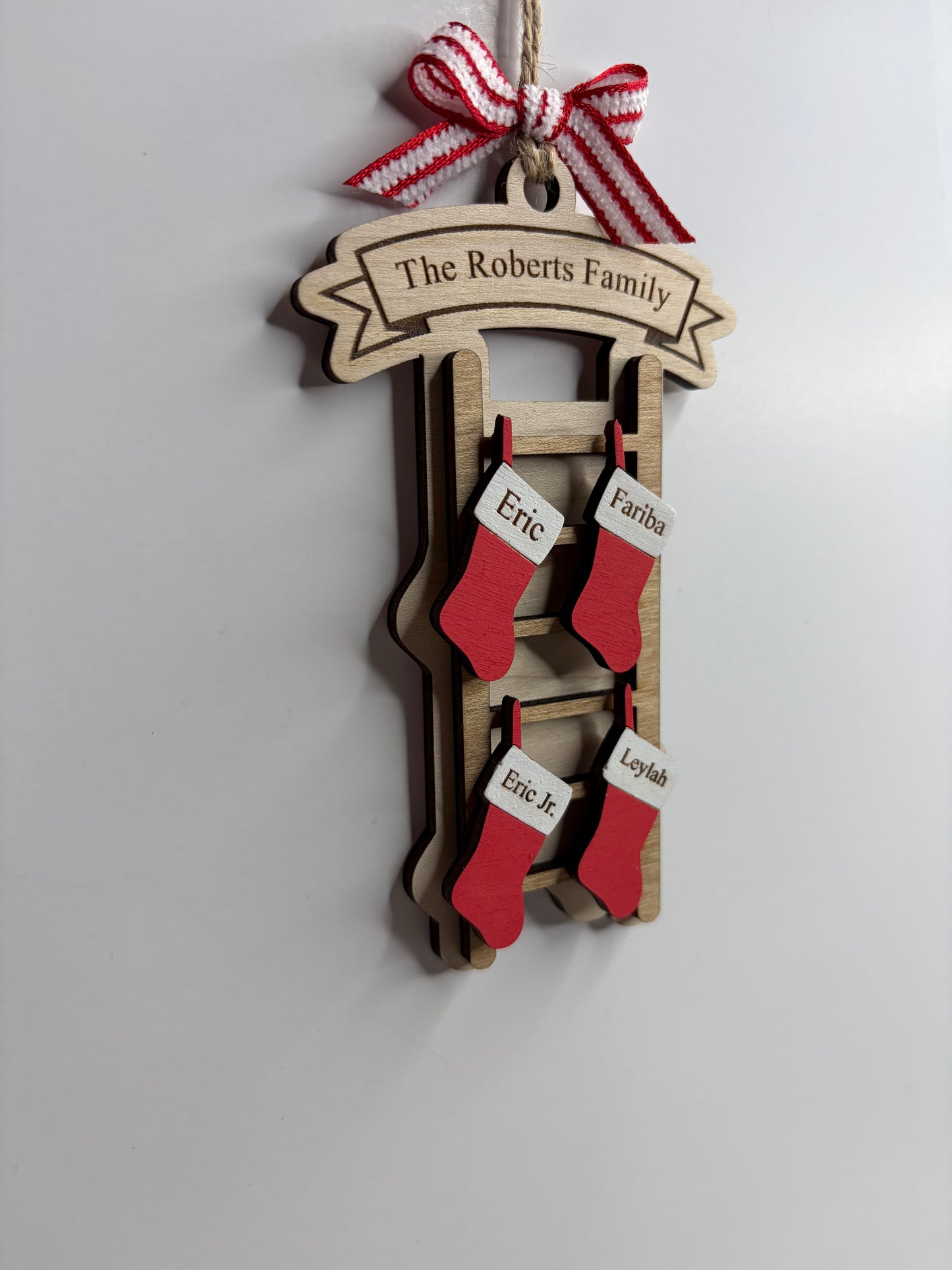 Ladder Stocking Ornament