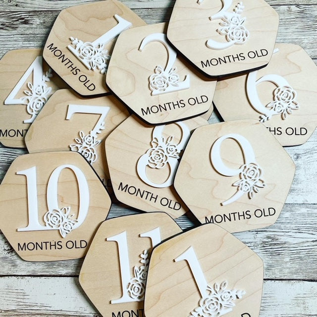 Baby milestone markers
