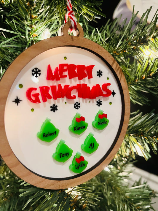 Merry Grinchmas Ornament