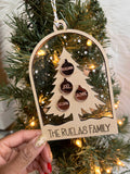 Family Christmas Tree Ornament