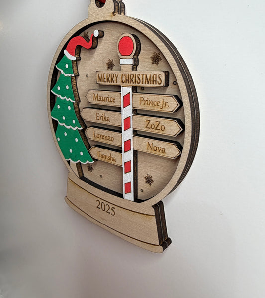 North Pole Ornament