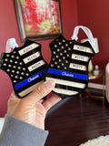 Police badge ornament