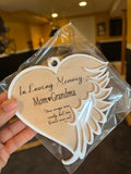 In loving memory ornament