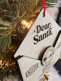 Dear Santa ornament