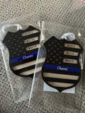 Police badge ornament