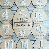 Baby milestone markers 