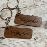 Custom Wood keychain