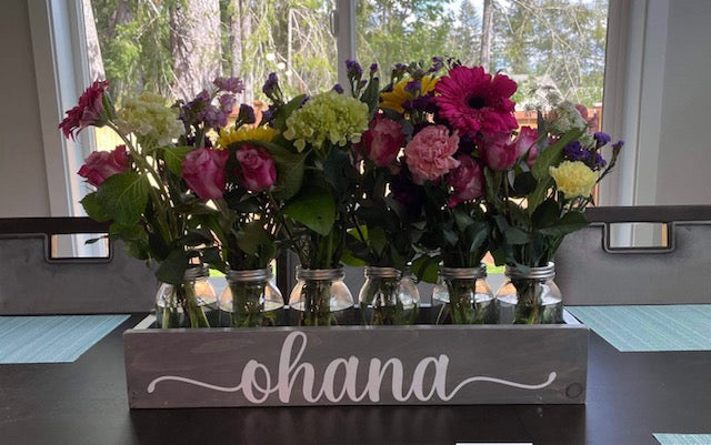 Mason Jar Center Piece