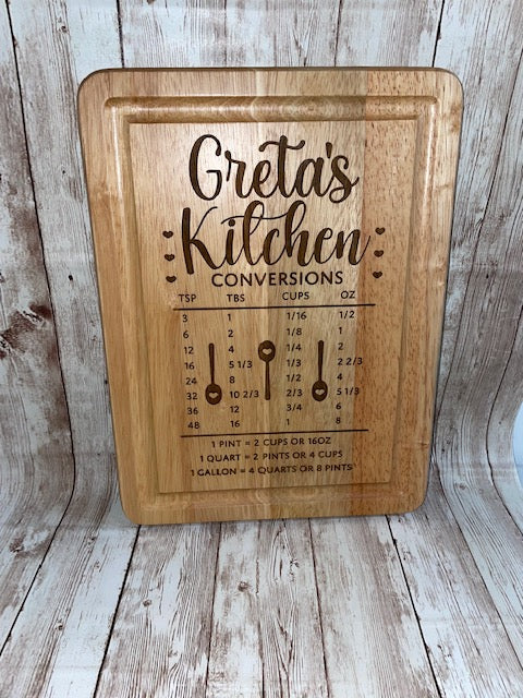 Custom Cutting board