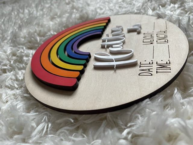 Rainbow Milestone markers