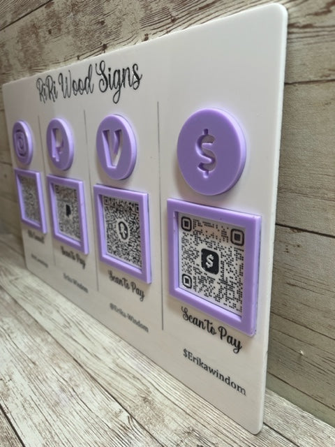 Qr code sign 