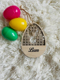 Easter Basket Tags Rattan style