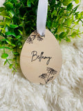 Easter Basket Flower Egg Tags