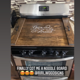 Custom stove top Cover