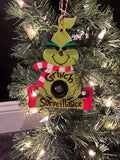 Grinch surveillance ornament