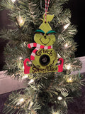 Grinch surveillance ornament